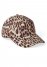 Venus Leopard Print Baseball Cap in Brown Multi