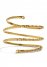 Venus Etched Metal Upper Arm Band in Gold