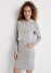 Venus Layered Lounge Dress Set in Heather Grey