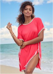 Venus Summer Ease Tunic Cover-Up in Sunset Pink