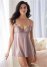 Venus Evening Mauve DEMI CUP BABYDOLL