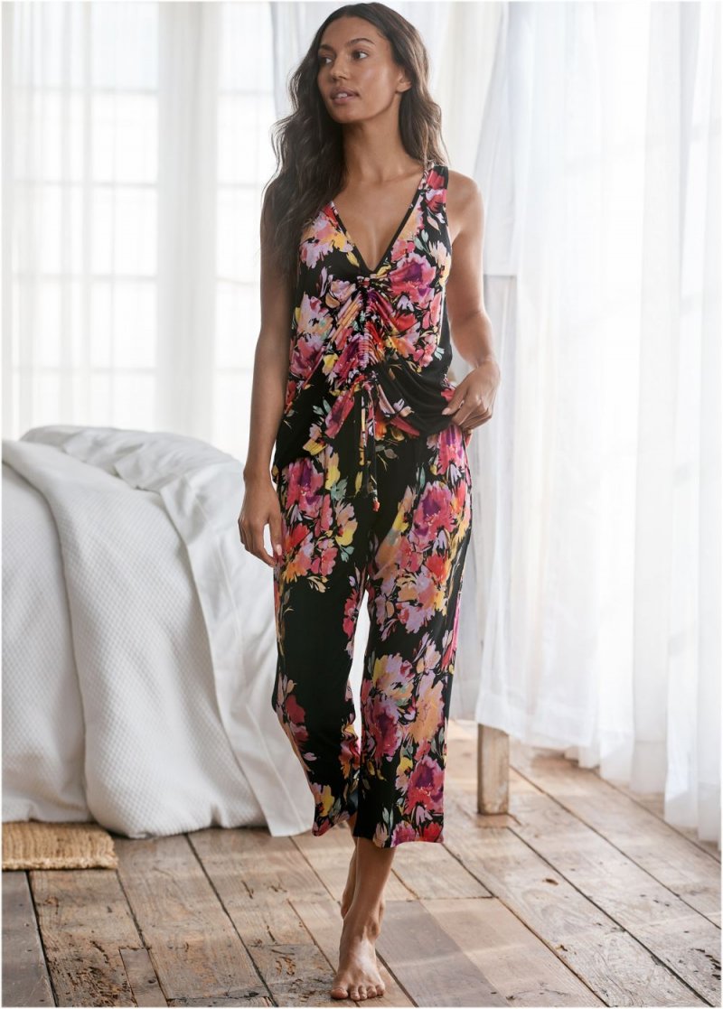 Venus Multi Floral CAPRI PAJAMA SET