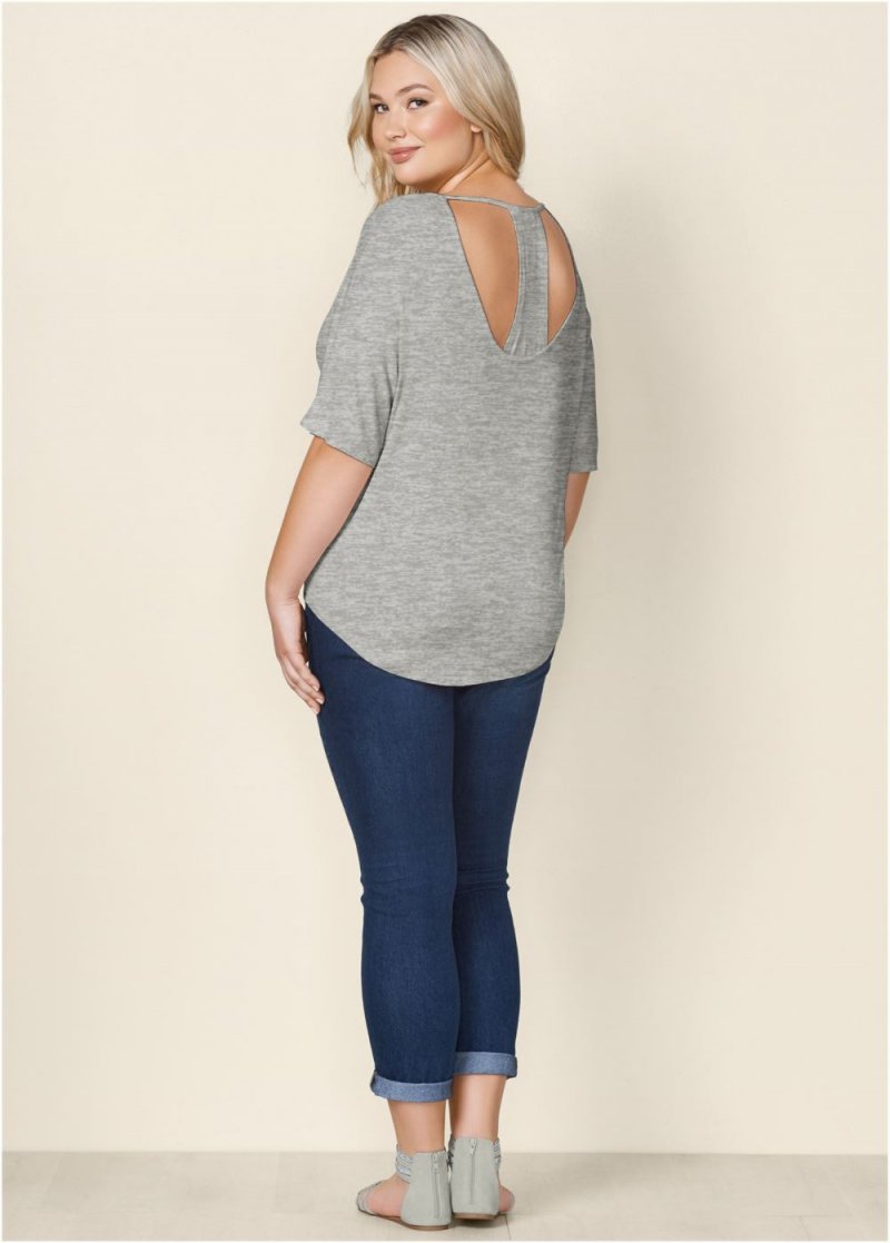 Venus Plus Size Racerback Basic Top