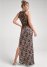 Venus Crochet Back Leopard Dress - Off White Multi