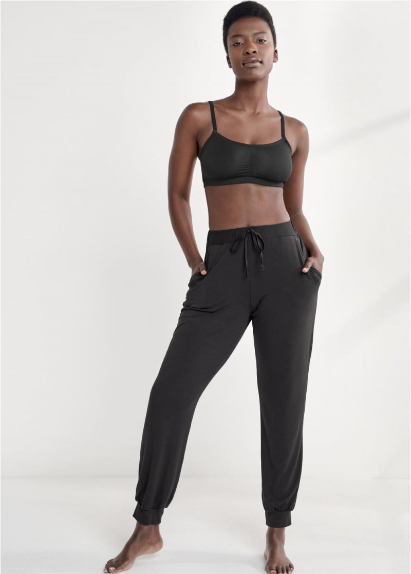 Venus Black PAJAMA JOGGERS