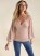 Venus Shape Embrace Long Sleeve Top in Dusty Rose