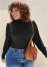 Venus Plus Size Turtleneck Top