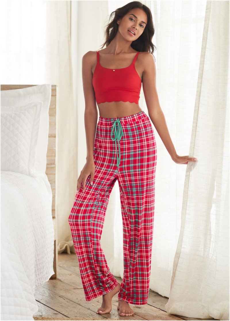 Venus Festive Flannel Pajama pants