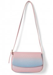 Venus Ombre Chain Crossbody in Pink Multi