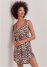 Venus Flirty Cheetah LACE BACK NIGHTGOWN