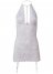 Venus White HALTER STRETCH LACE CHEMISE