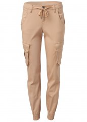 Venus Plus Size Cargo Pants in Tan