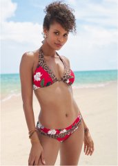 Venus Underwire Halter Bikini Top Bikini - Tula Floral