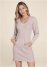 Venus Brushed Waffle Knit Dress - Pink