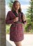 Venus Plus Size Collared Tweed Dress