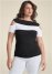 Venus Plus Size Color Block Top