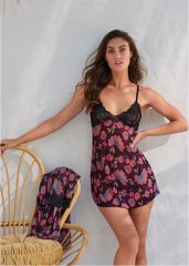 Venus Floral Paradise PRINTED MESH SLIP