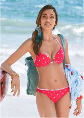 Venus Low-Rise Bottom Bikini - Strawberry Bliss