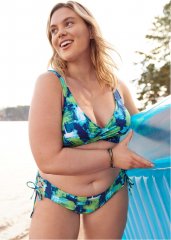 Venus Plus Size Lovely Lift Wrap Bikini Top Bikini - Paint By Numbers