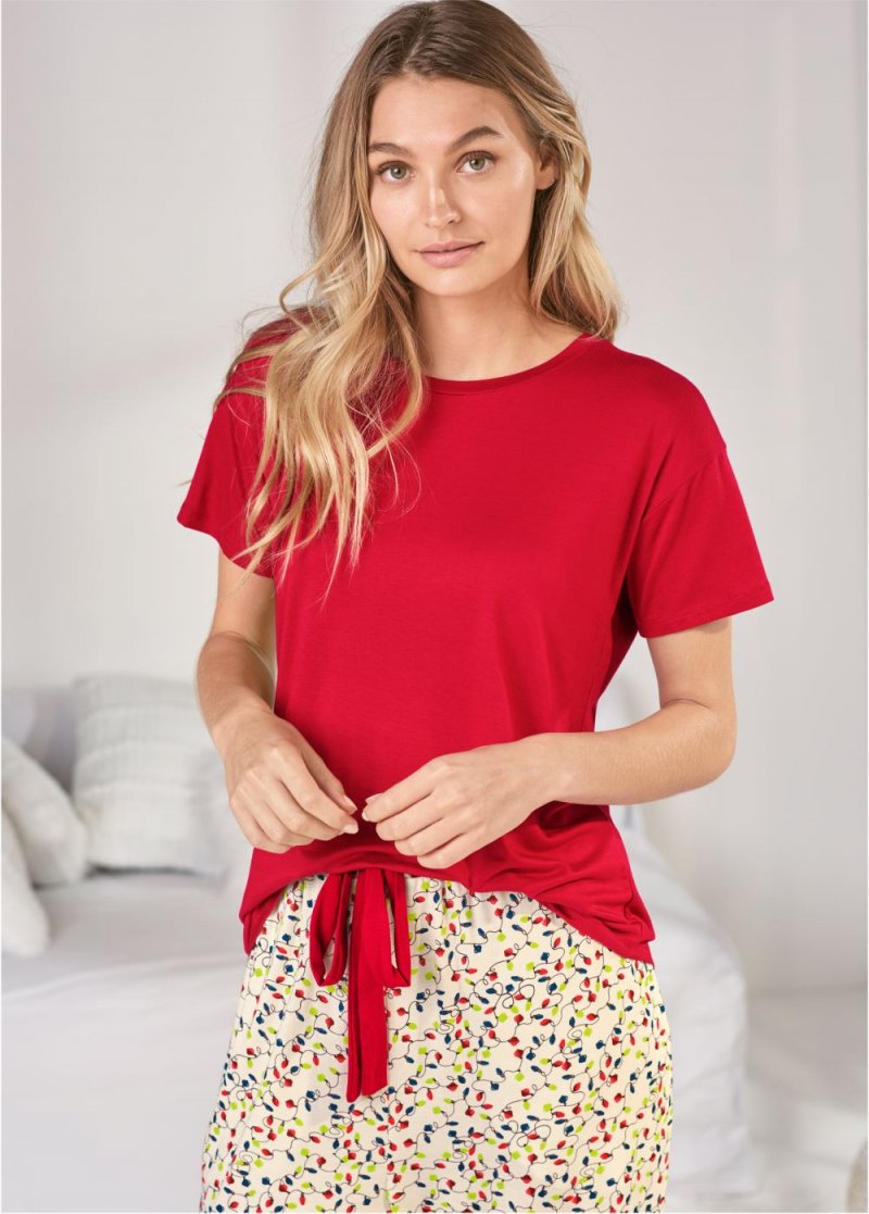 Venus Red Pajama T-shirt