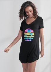 Venus Miami Sunset Graphic sleepshirt