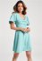 Venus Flutter Sleeve V-Neck Dress - Mint