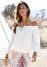 Venus Off-The-Shoulder Top in Cream