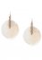 Venus Mother Of Pearl Earrings in Beige