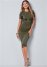 Venus Basic High Neck Dress - Olive