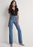 Venus Medium Wash BUTTON FLY RELAXED LEG JEANS