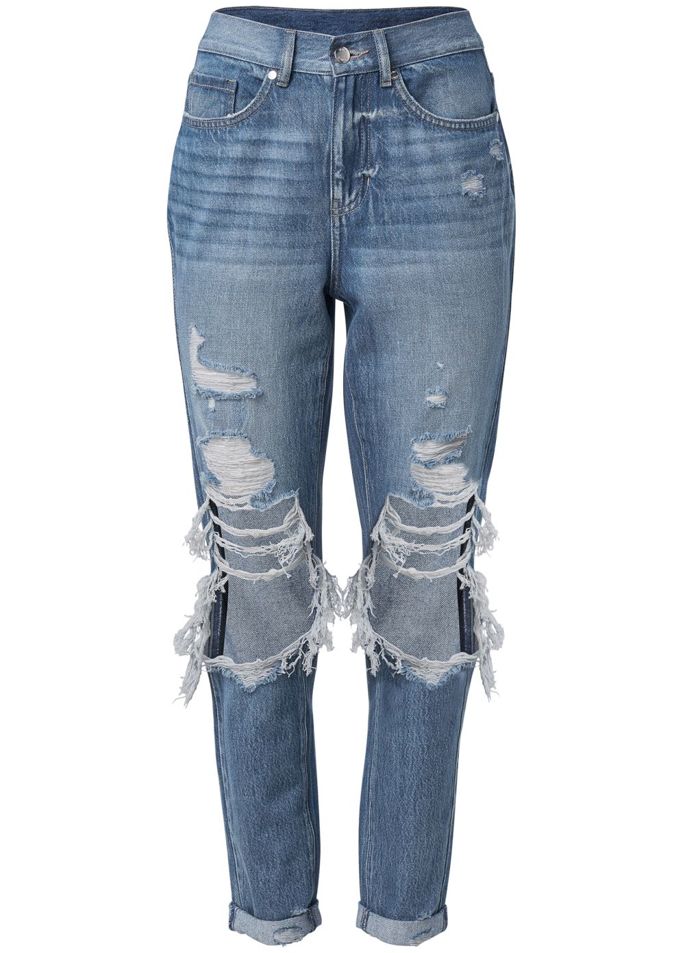 Venus New Vintage Boyfriend Jeans in Medium Wash