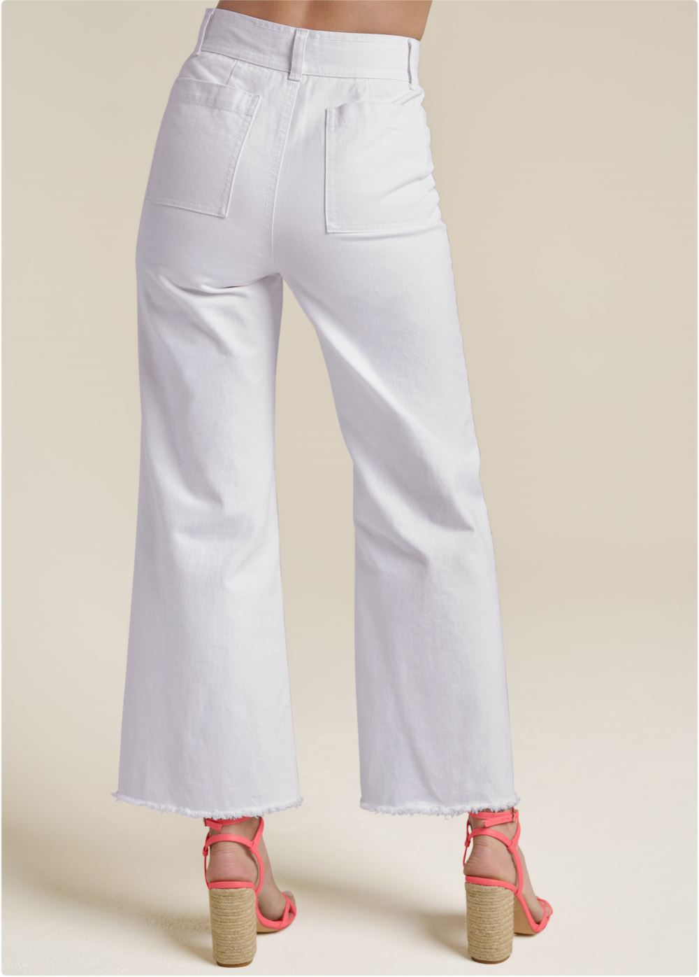 Venus White Denim New Vintage High Rise Jeans