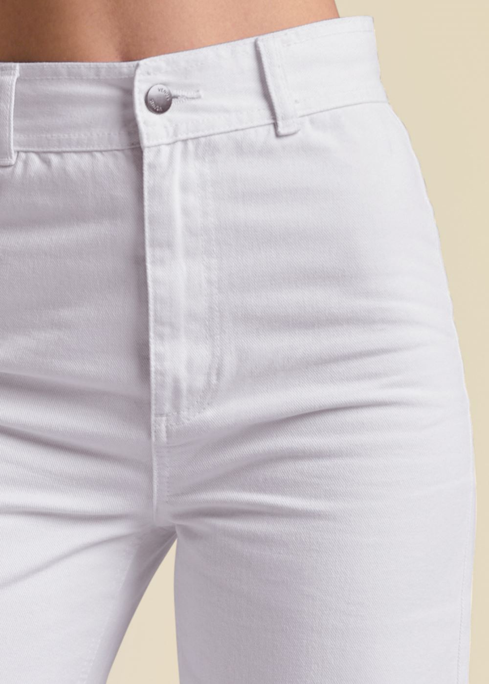 Venus White Denim New Vintage High Rise Jeans
