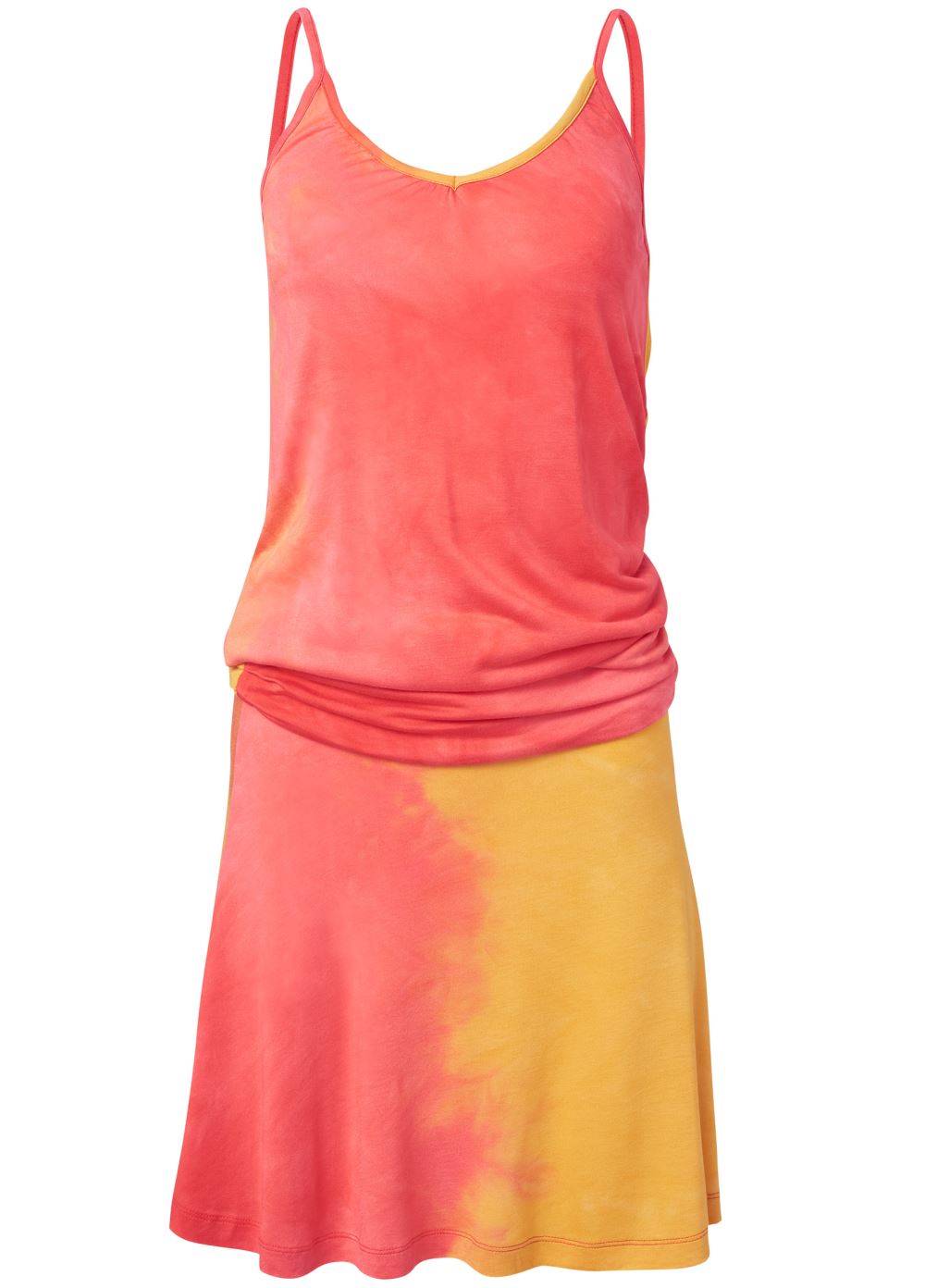 Venus Casual Tank Dress - Orange Multi