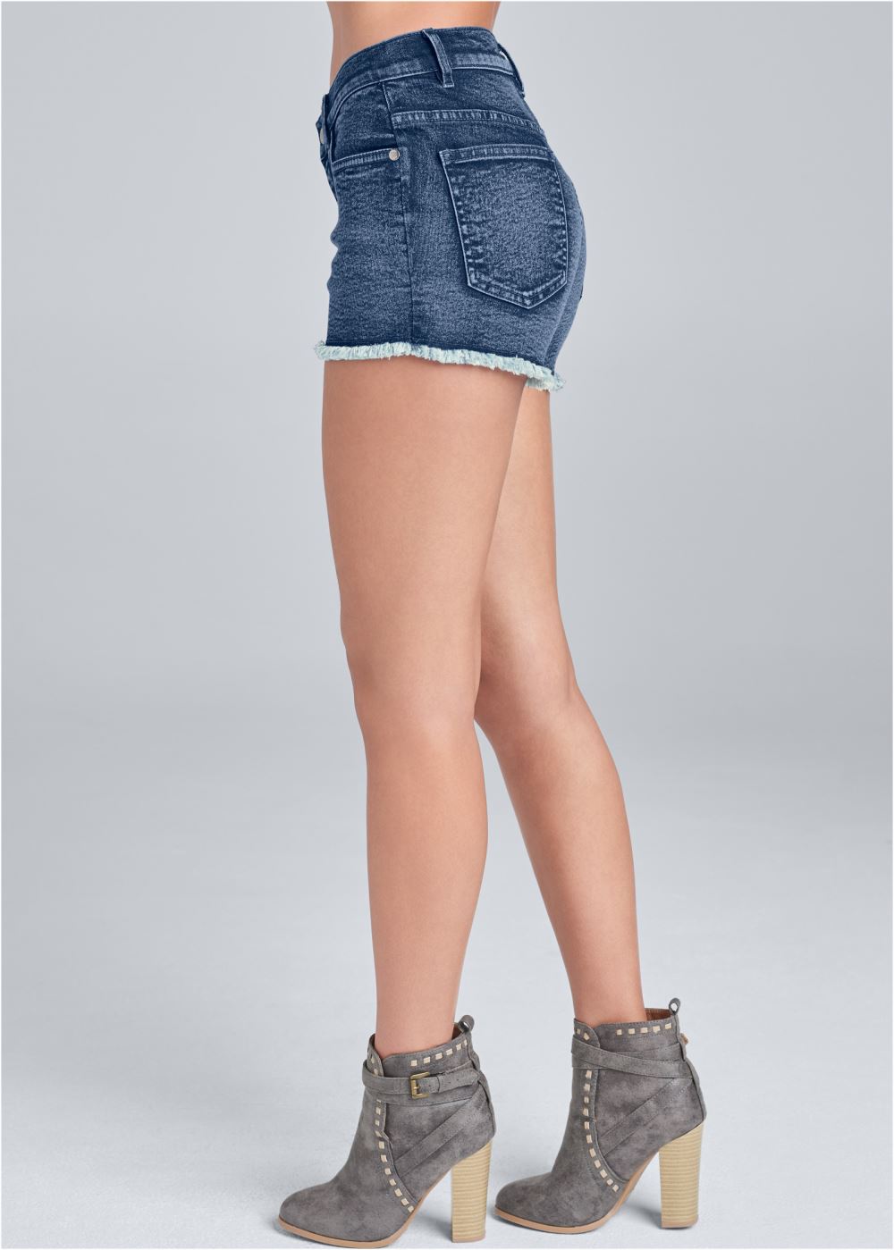 Venus Medium Wash CUTOFF JEAN SHORTS