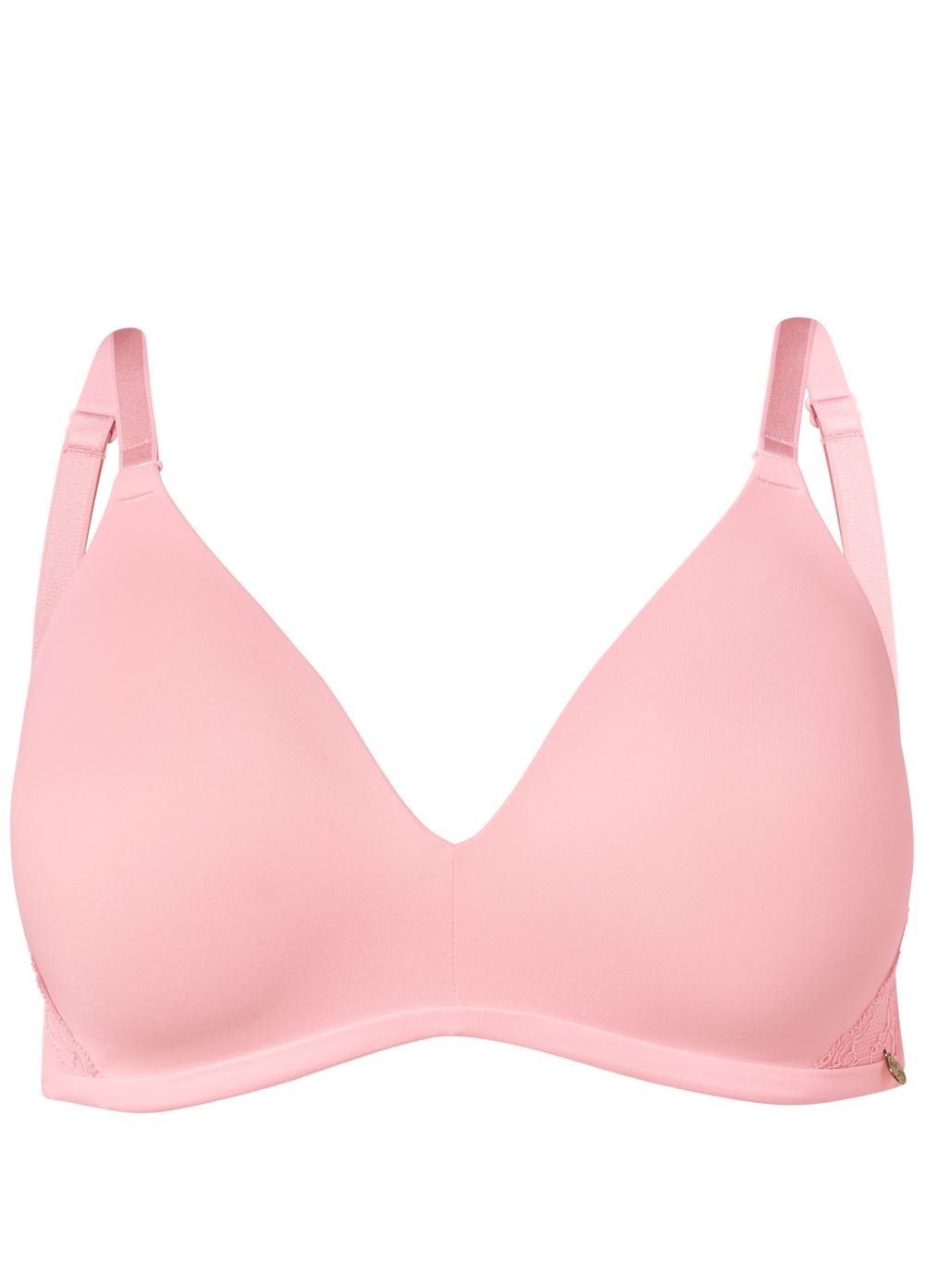 Venus Pearl By Venus® Wireless Lace Trim Bra, Any 2/$75 in Peony Paradise