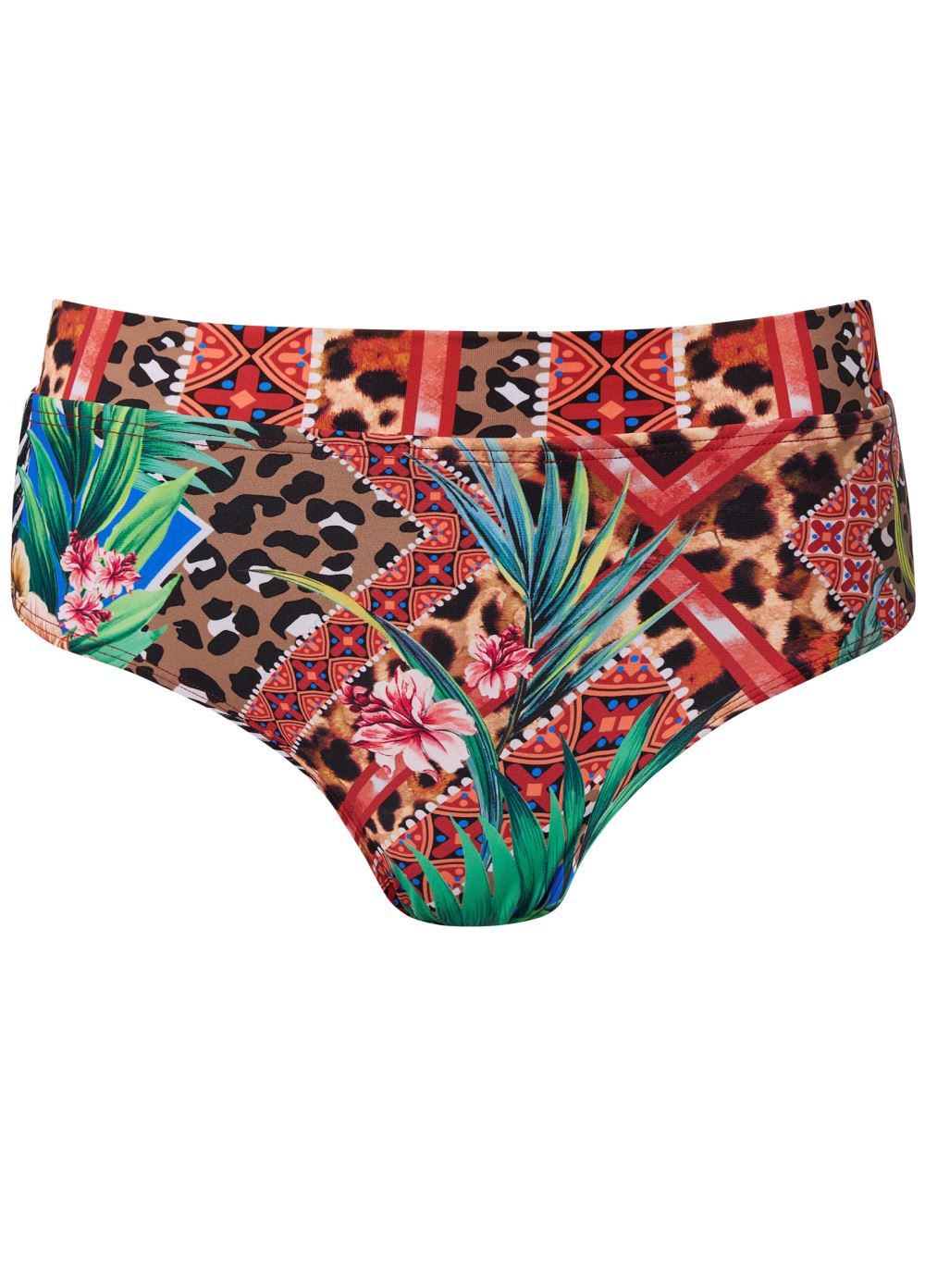 Venus Volley High-Waist Bikini Bottom Bikini