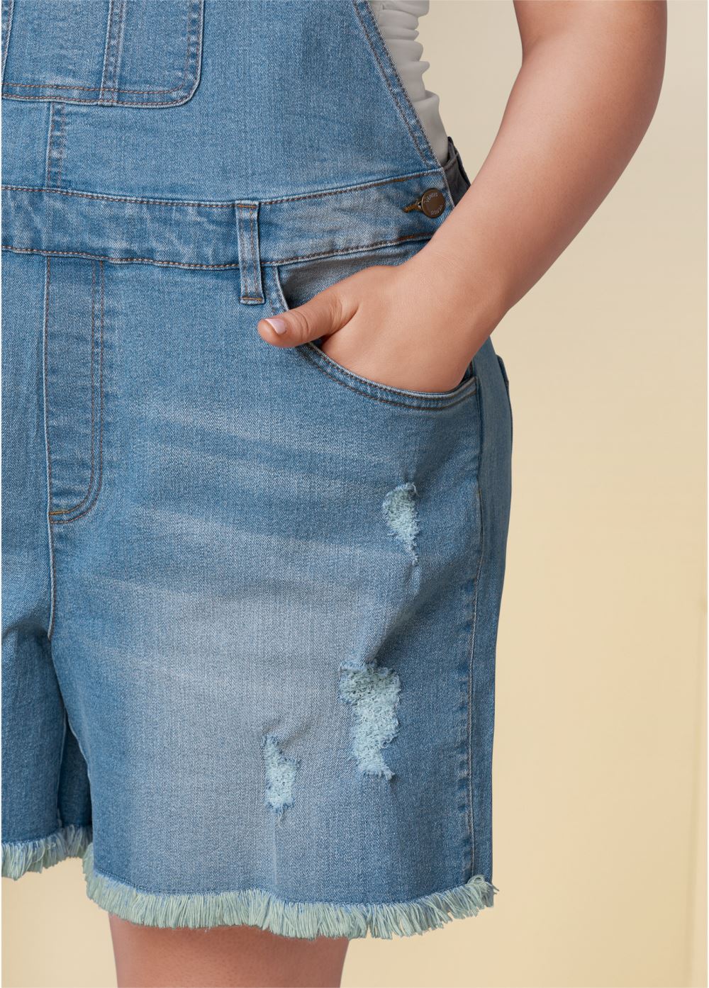 Venus Light Wash DENIM OVERALLS