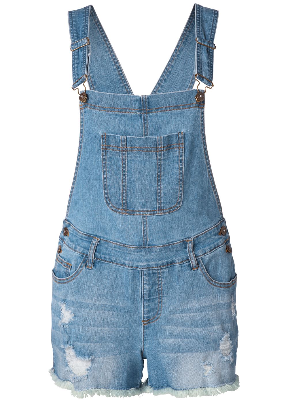 Venus Light Wash DENIM OVERALLS