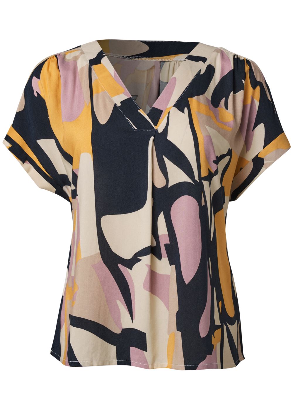 Venus Plus Size Printed Blouse