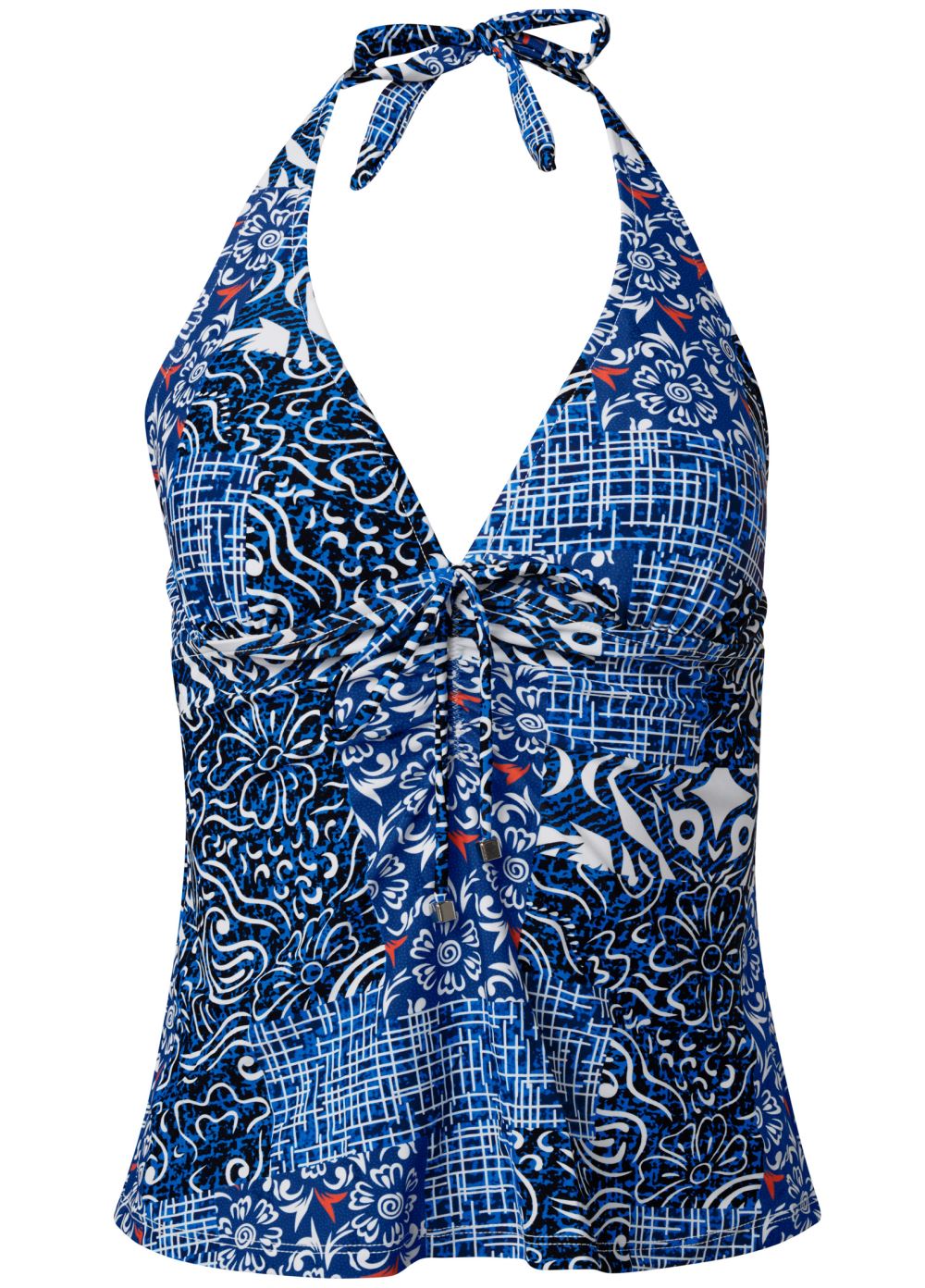 Venus Plus Size Julie Halter Tankini Top Bikini - Ocean Traveler