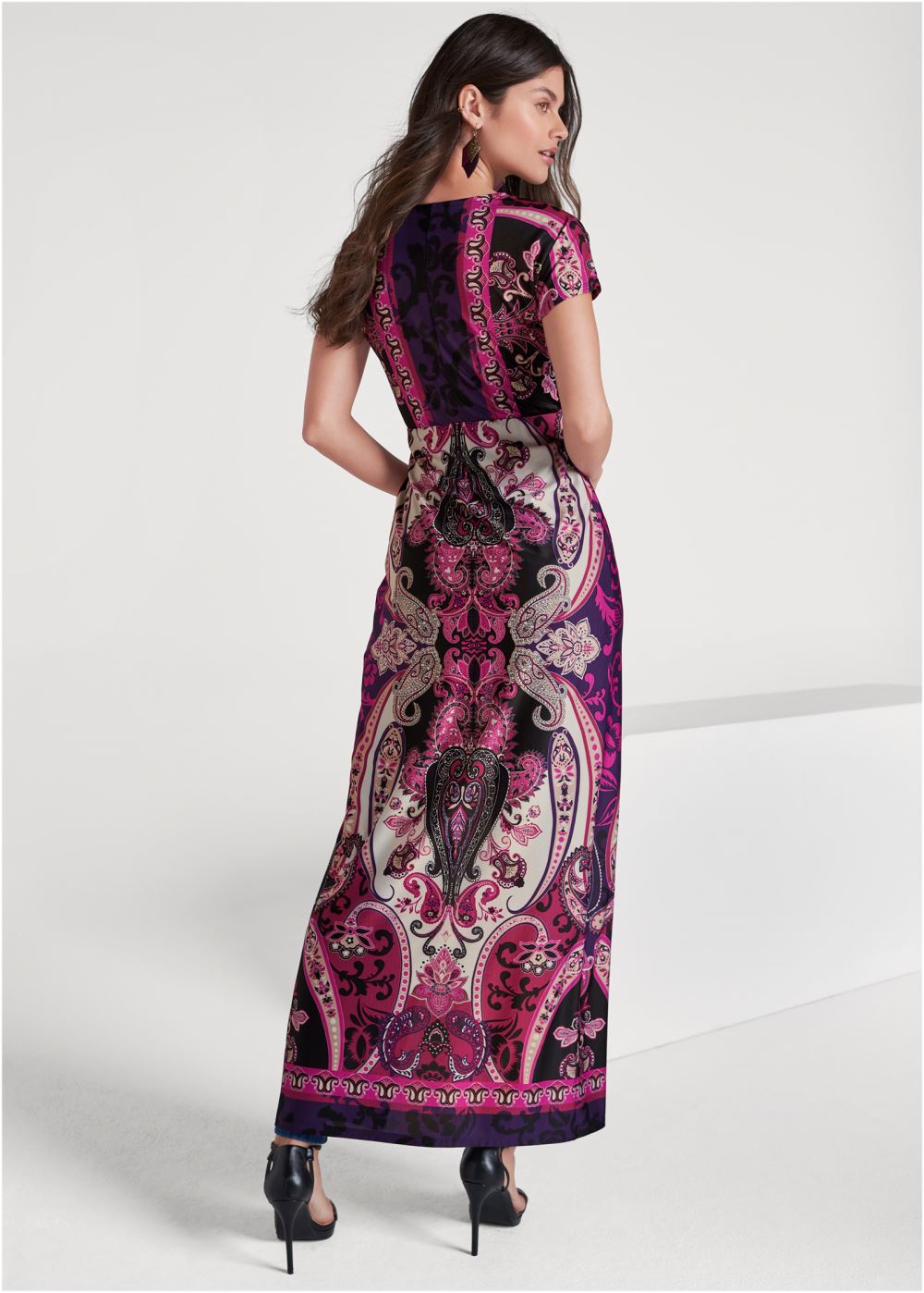 Venus Plus Size Moroccan Nights Maxi Top