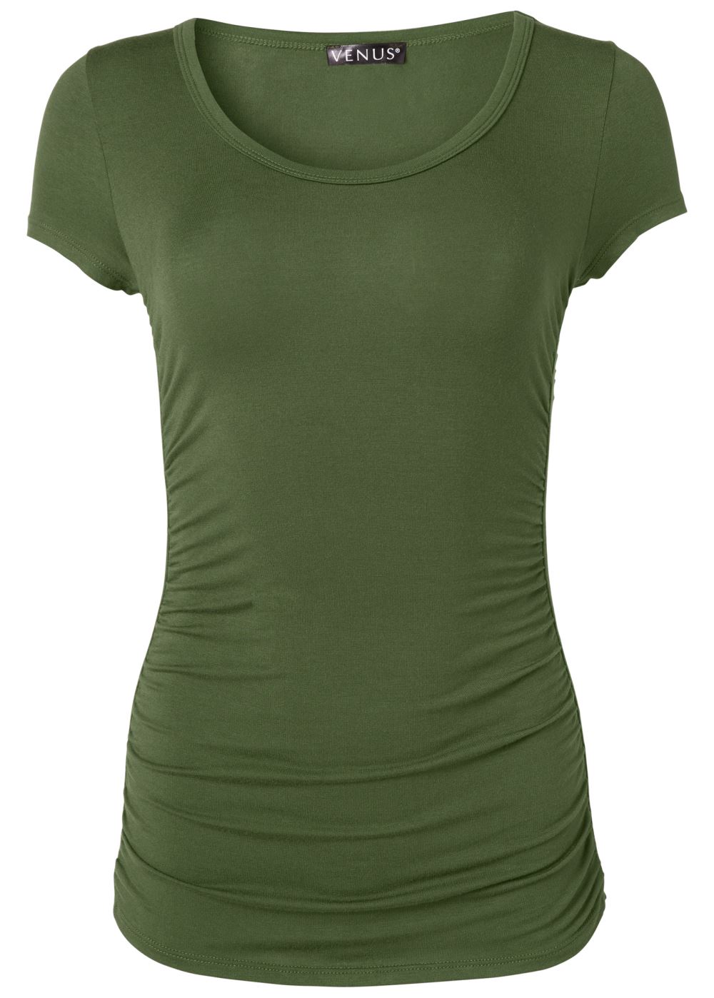 Venus Plus Size Ruched Detail Top