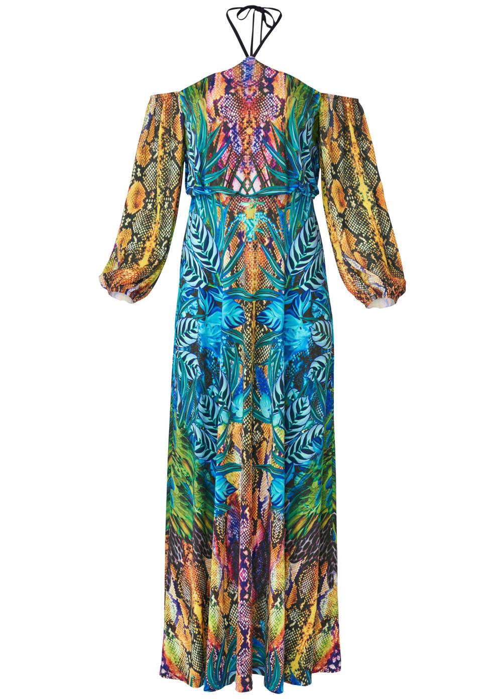 Venus Plus Size Printed Maxi Dress