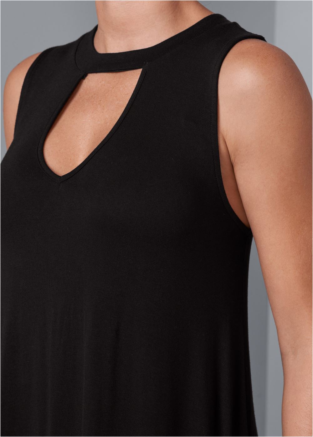Venus Plus Size Pocket Detail Casual Dress