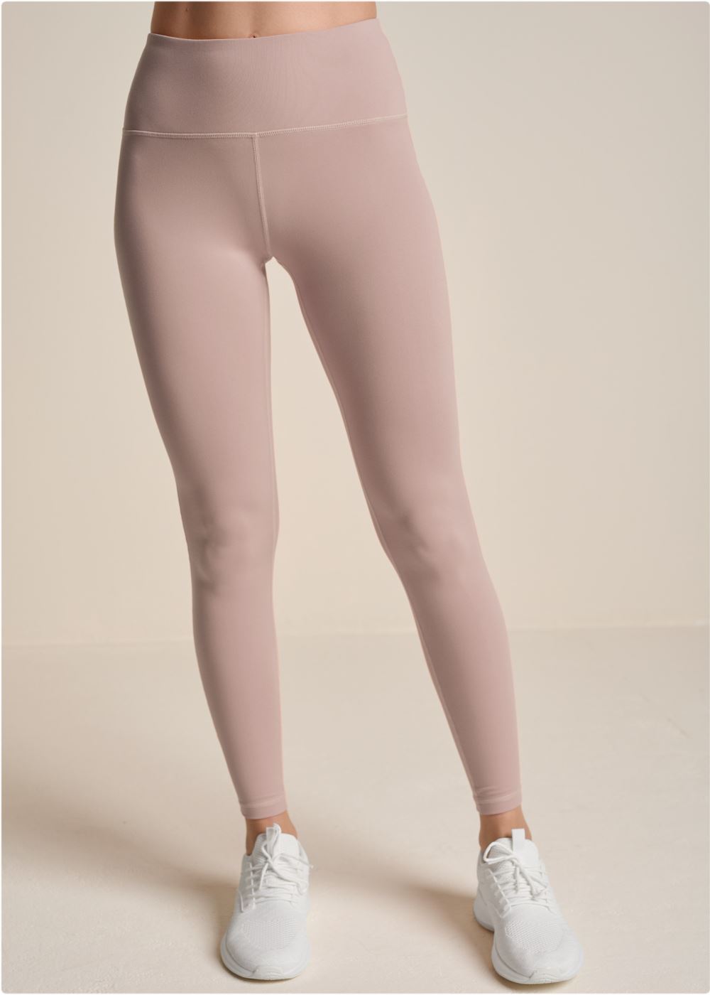 Venus Plus Size High-Rise Legging in Tan
