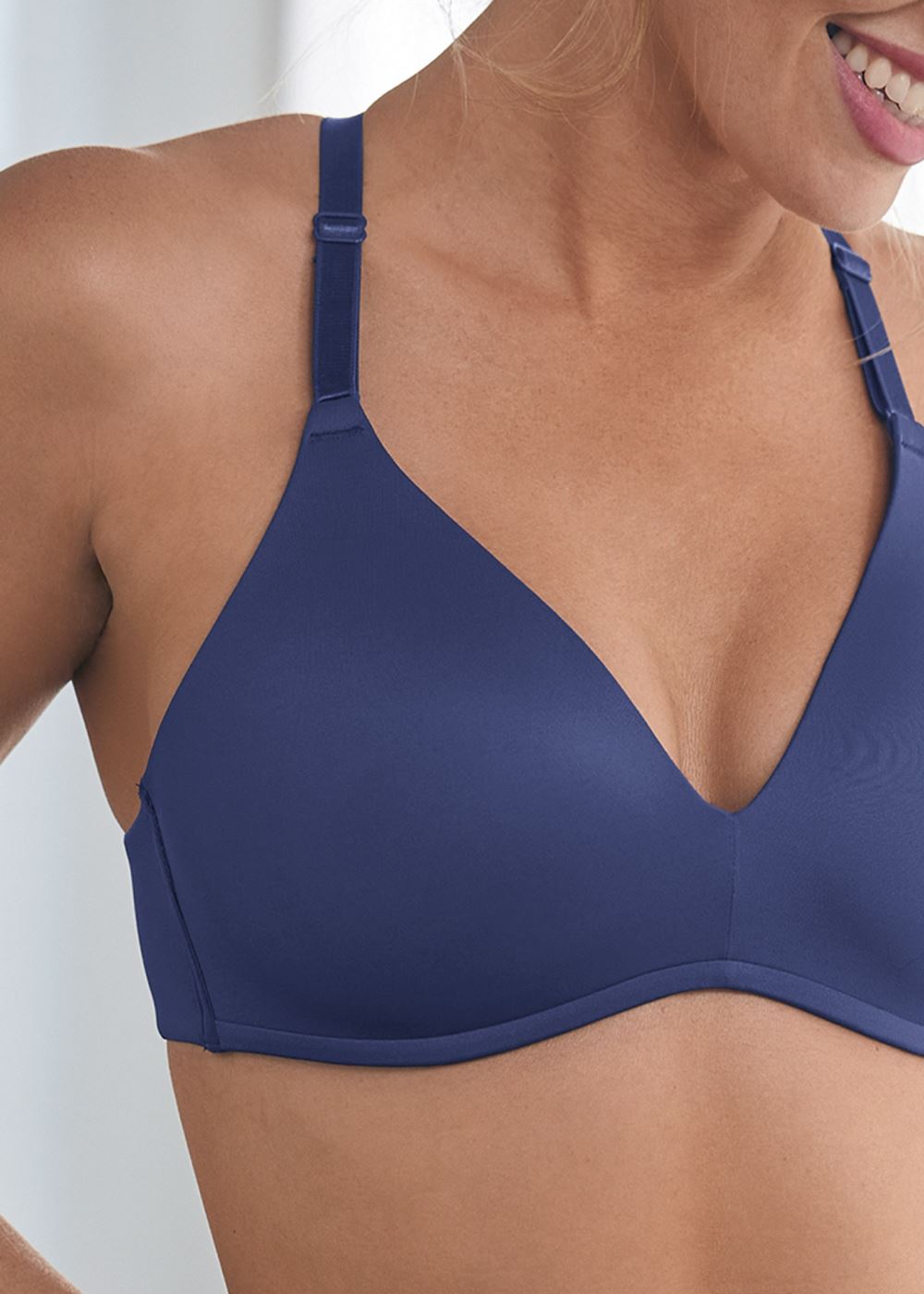 Venus Belize Blue Pearl By Venus® Lace Back Wireless Bra, Any 2/$75