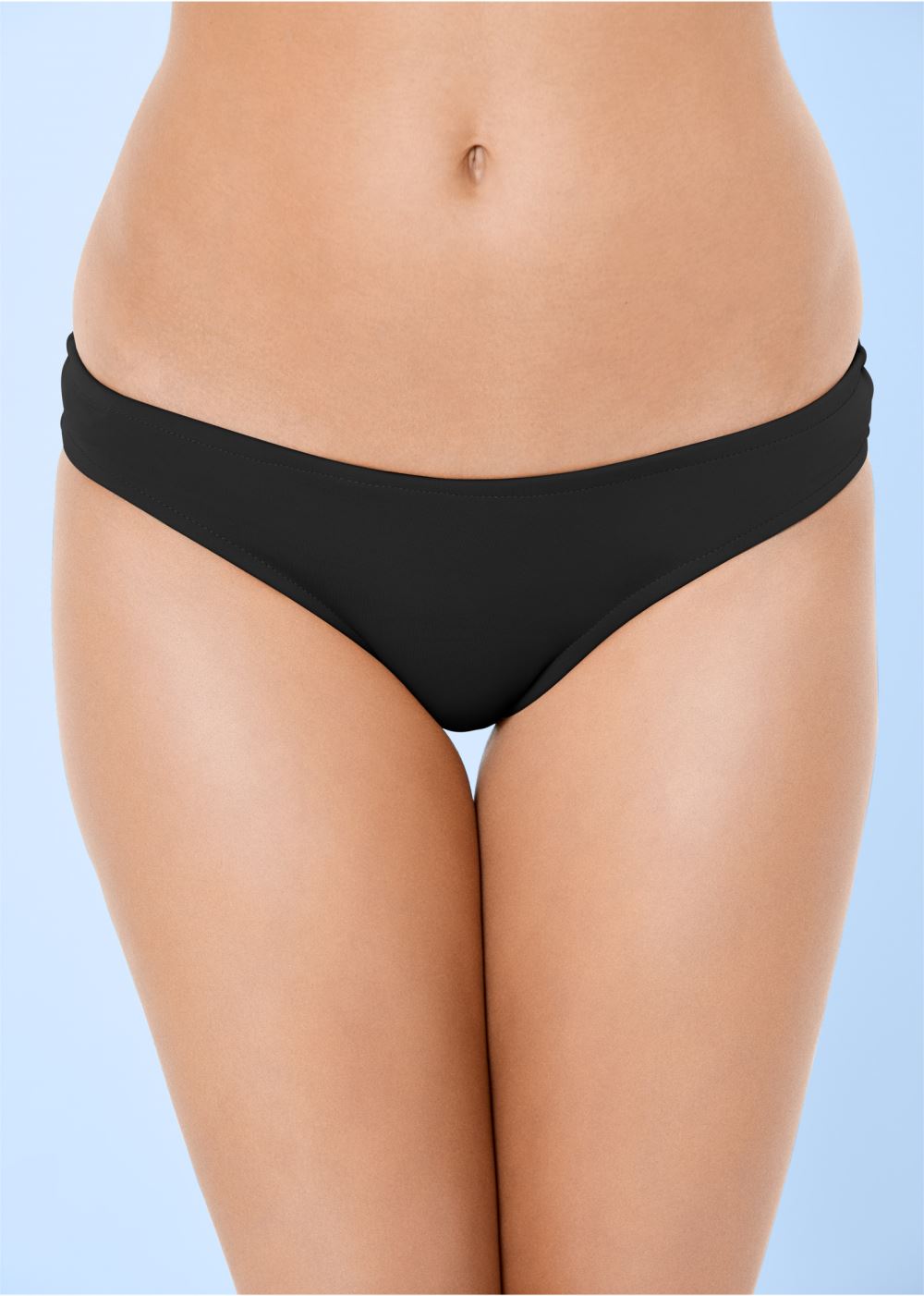 Venus Classic Low-Rise Bottom Bikini - Black Beauty
