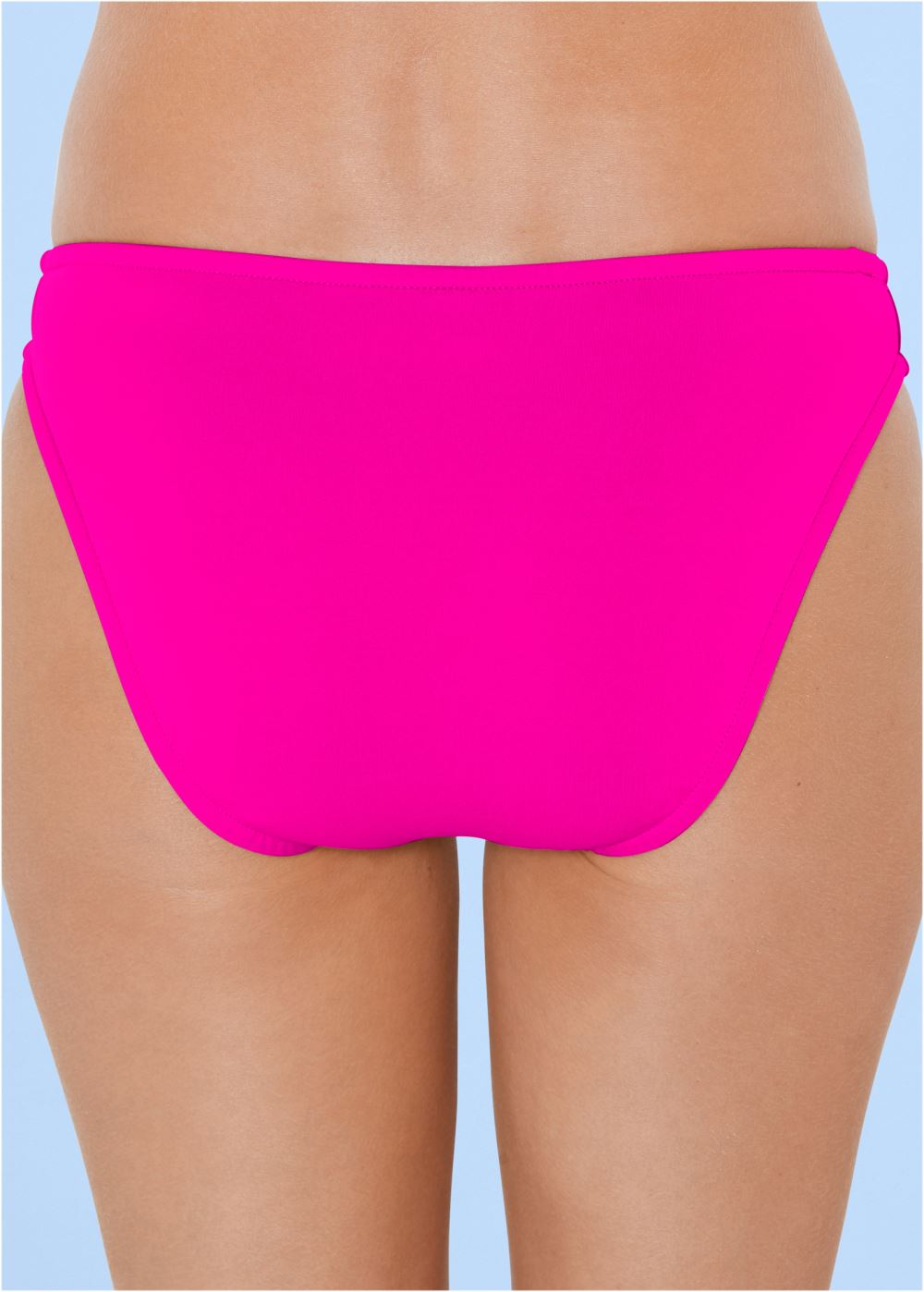 Venus Classic Scoop Front Bottom Bikini - Electric Pink