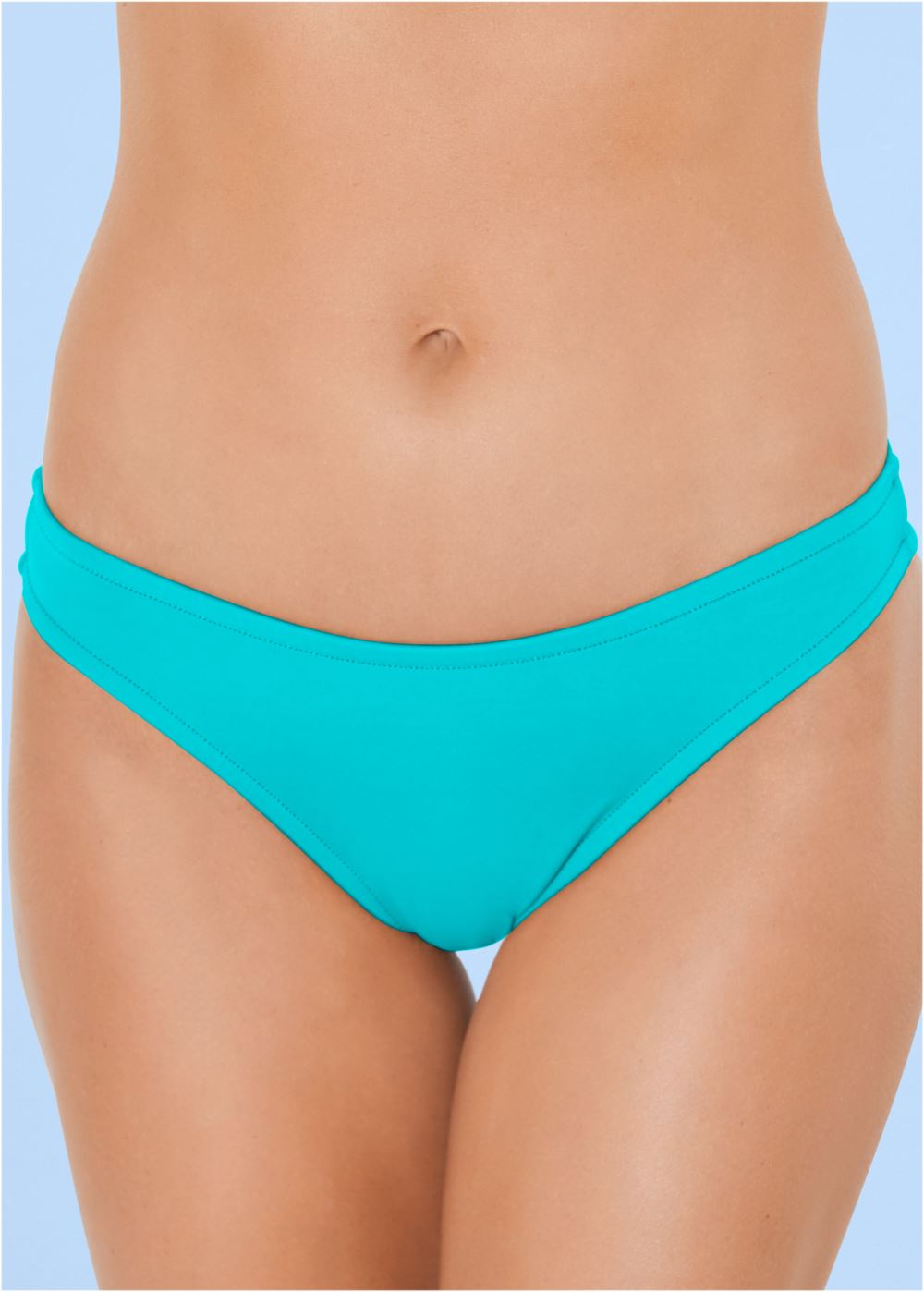 Venus Classic Scoop Front Bottom Bikini - Aqua Reef